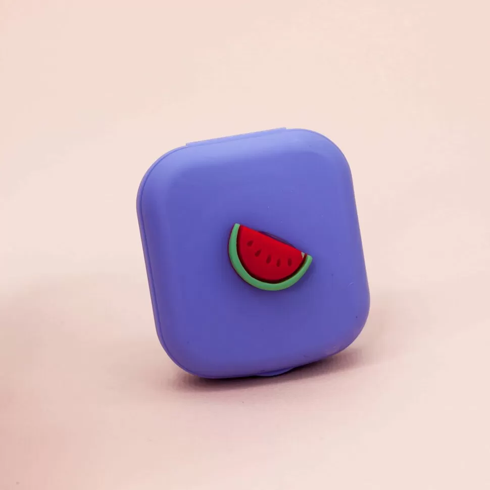 Контейнер для линз Mini Watermelon (blue)