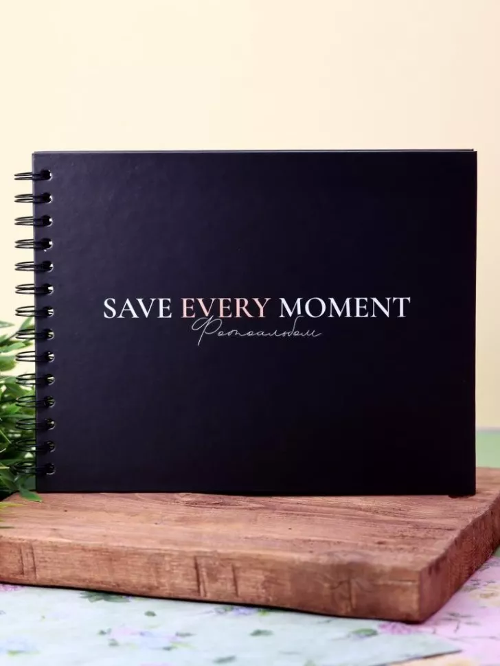 Фотоальбом Save every moment (black)