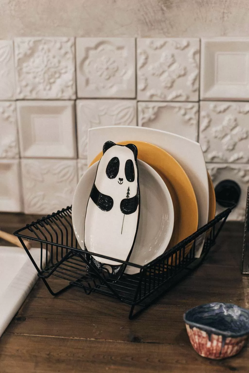 Тарелка Дружелюбная панда (маленький)
