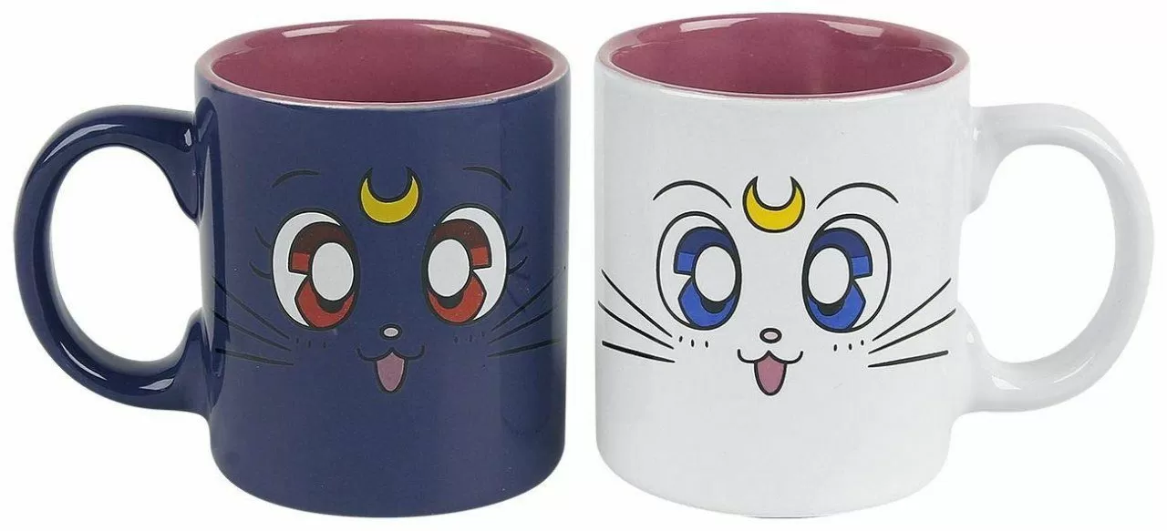 Кружка Sailor Moon Luna & Artemisi (набор 2 шт.)