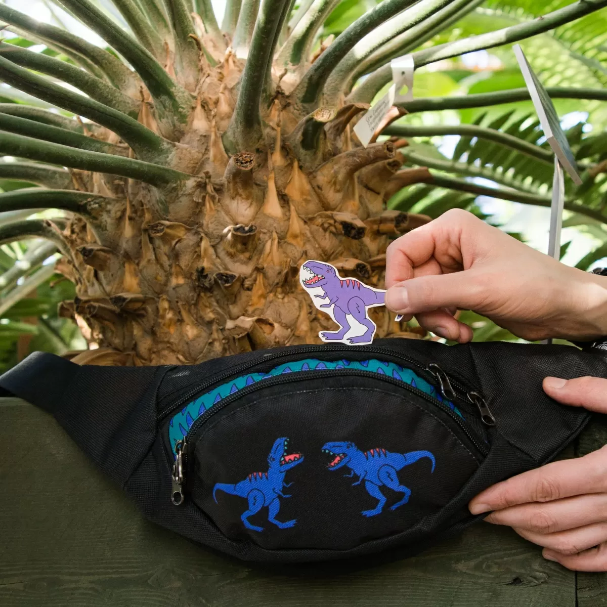 Поясная сумка 2К Динозавры Хищники