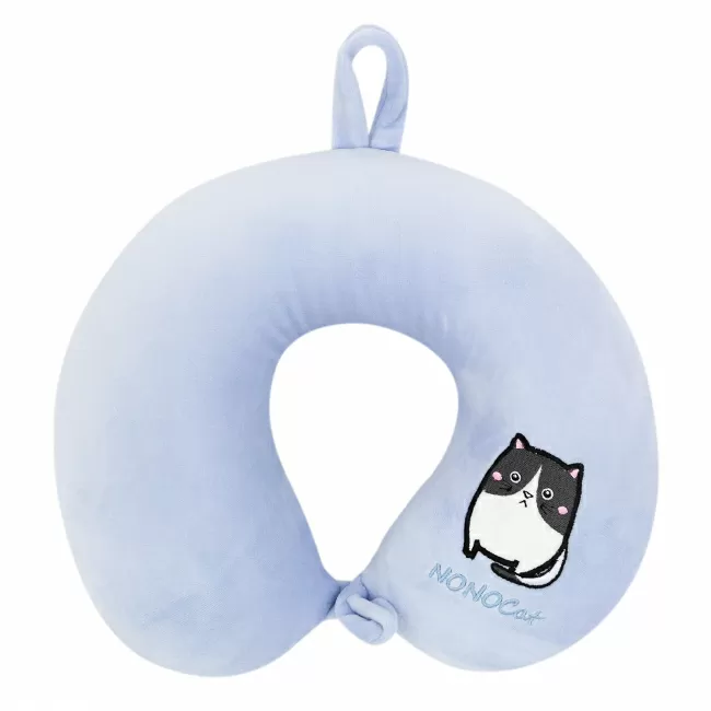 Подушка для путешествий Cat (голубая)