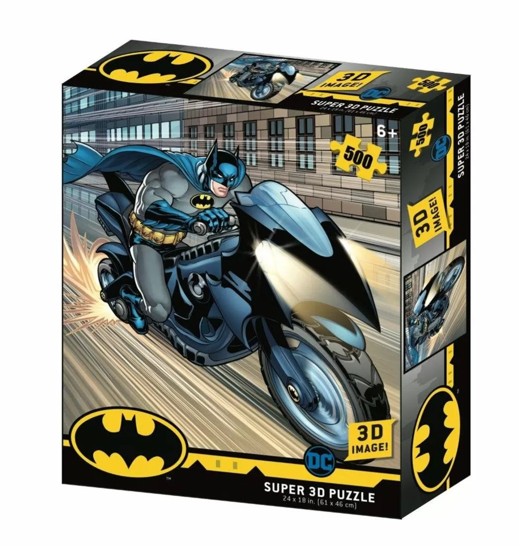 Пазл Super 3D Бэтцикл, 500 деталей