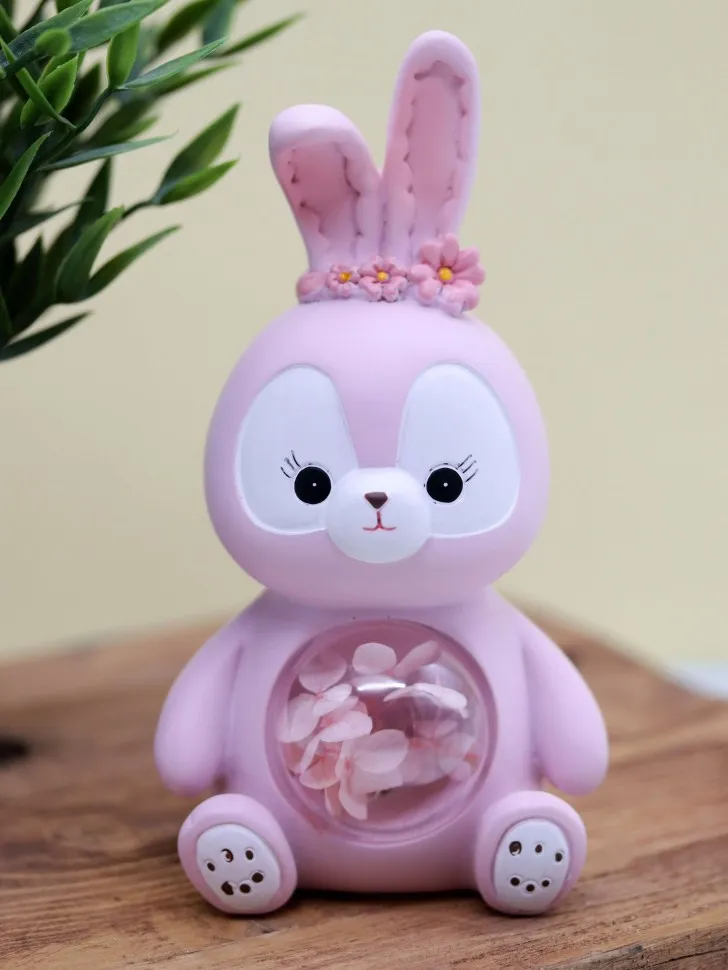 Ночник Flower bunny (pink)