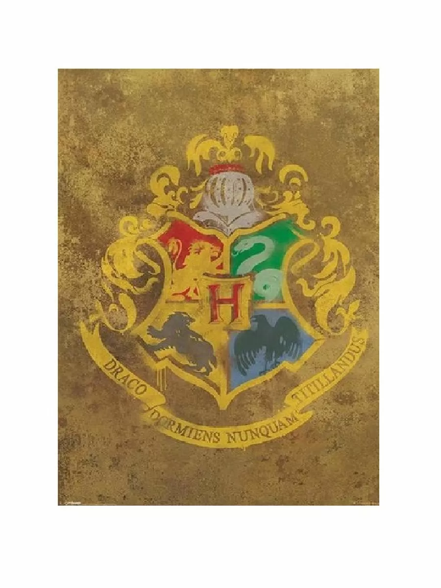 Постер Harry Potter Hogwarts Crest