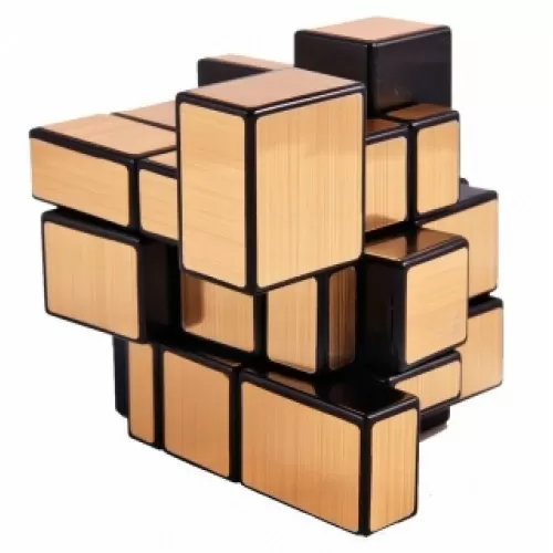 Зеркальный Кубик 3x3 Золотой