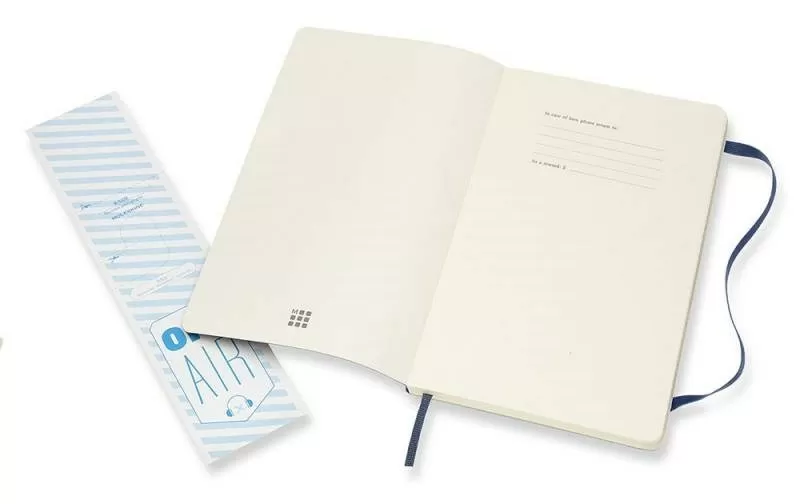 Записная книжка Classic Soft (в линейку) Pocket синий