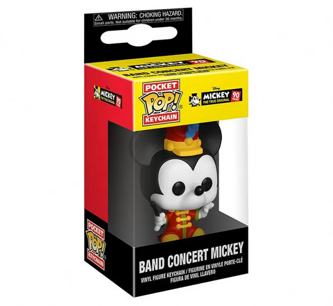 Брелок Funko Pocket POP! Keychain: Disney: Mickey's 90th: Band Concert Mickey 32176-PDQ