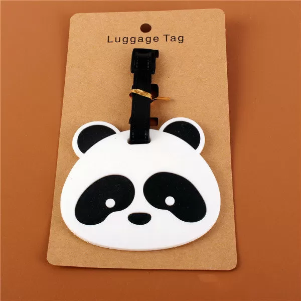 Бирка для багажа Face panda