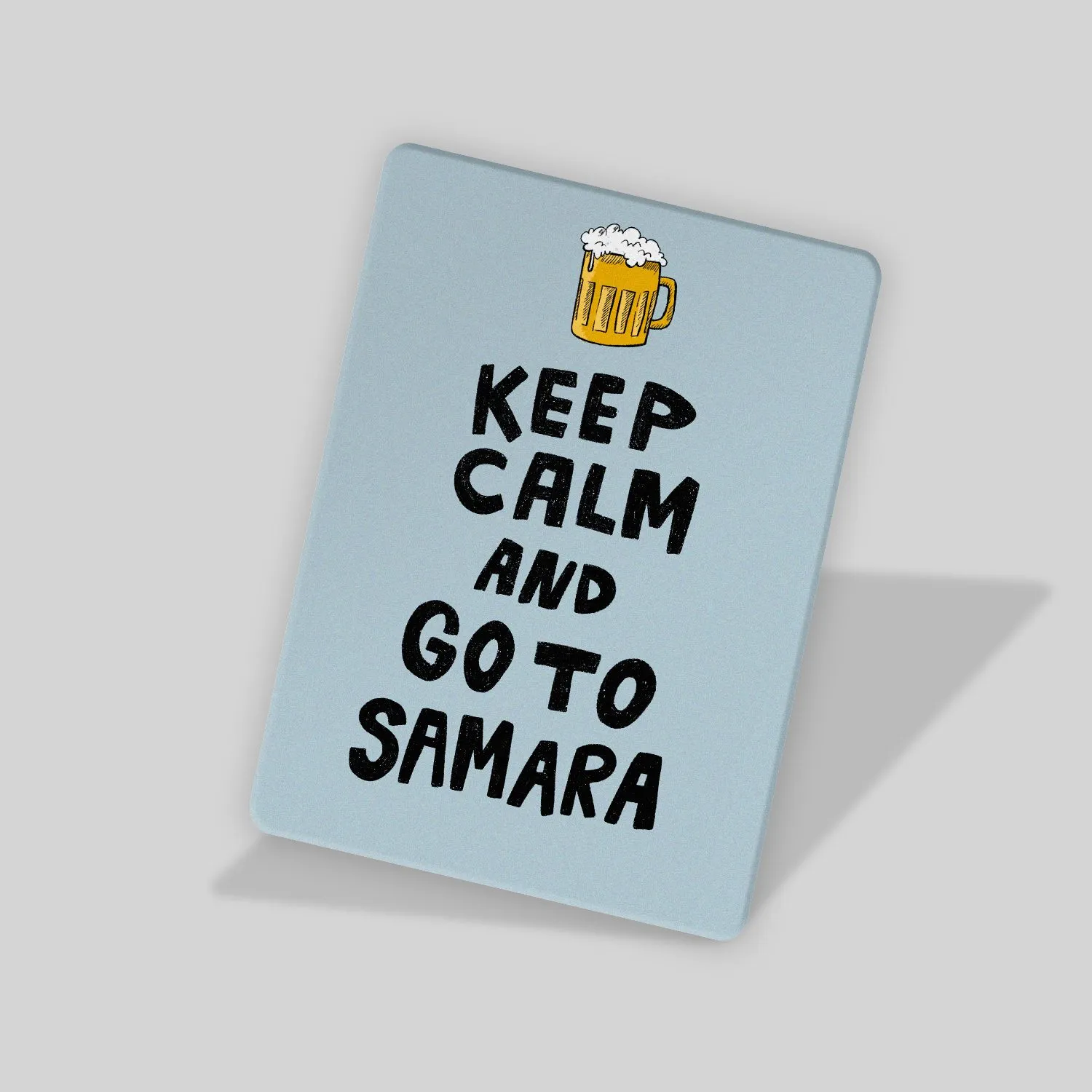 Магнит Keep calm and go to Samara