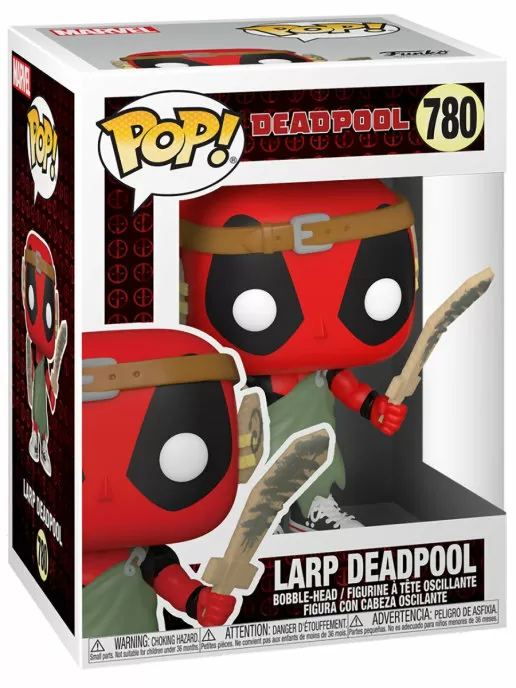 Фигурка Funko POP! Bobble Marvel Deadpool 30th LARP Deadpool 54690