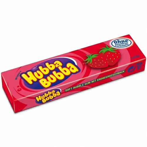 Жевательная резинка Hubba Bubba Max Snappy Strawberry