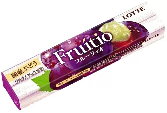 Жевательная резинка Fruitio Japanese Grape (японский виноград)