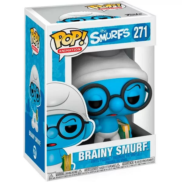 Фигурка Funko POP! Vinyl: The Smurfs: Brainy Smurf