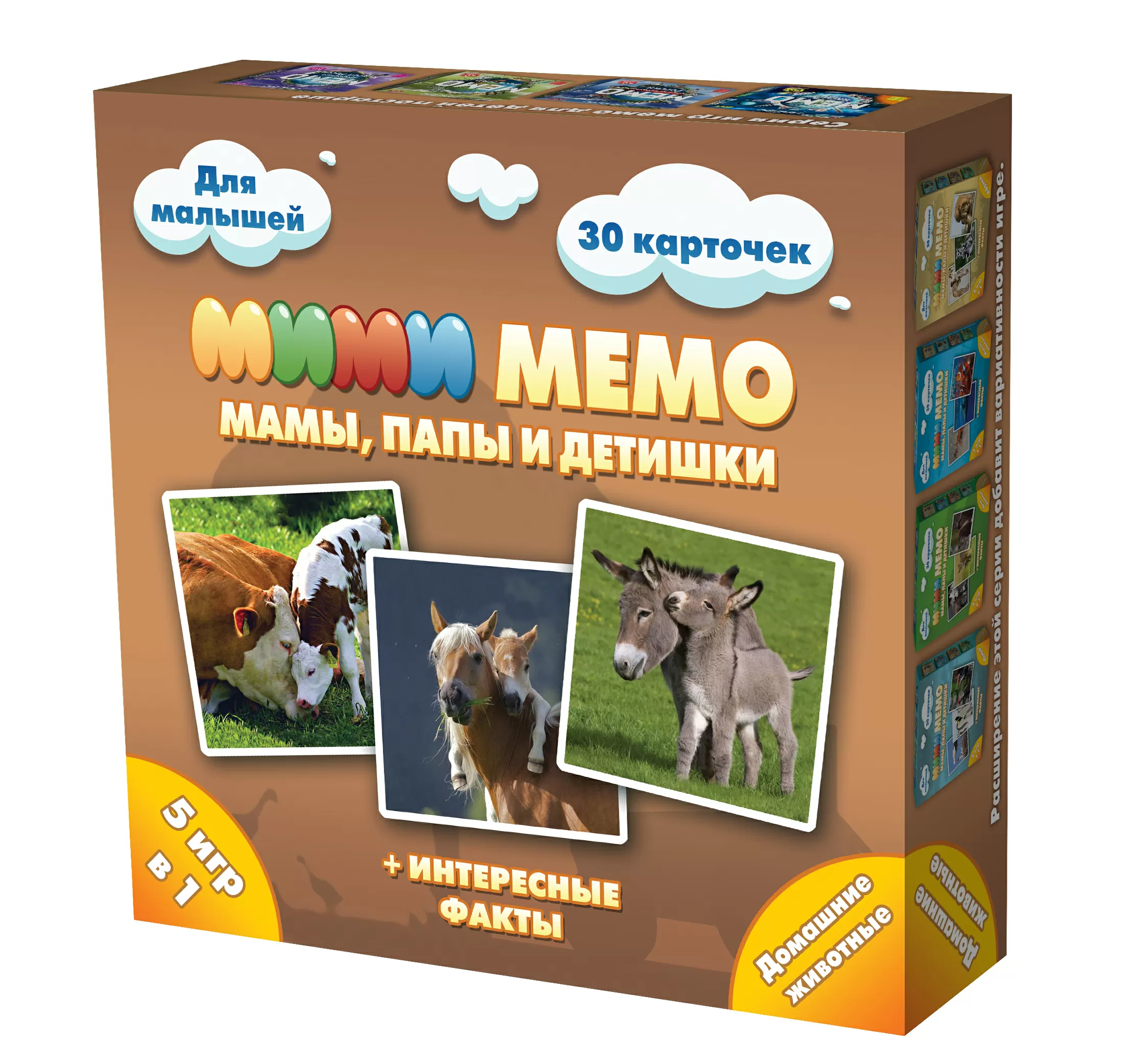 Настольная игра МиМи Мемо Домашние животные