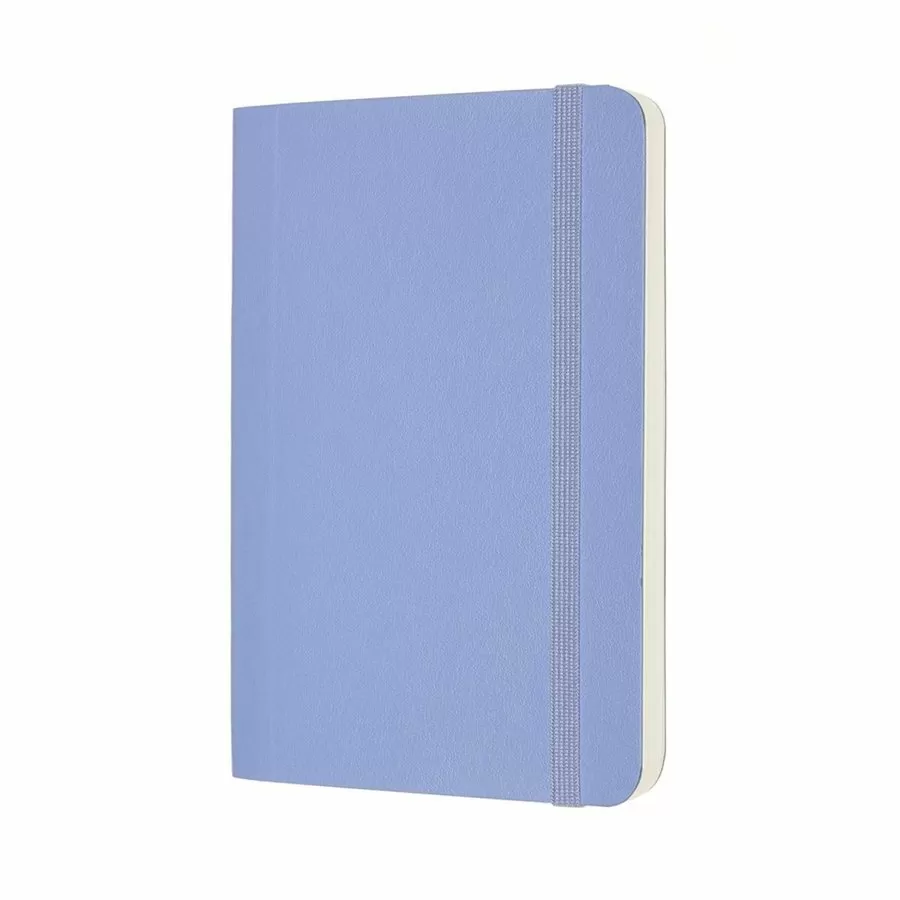 Записная книжка Classic Soft (нелинован) Pocket голубая гортензия