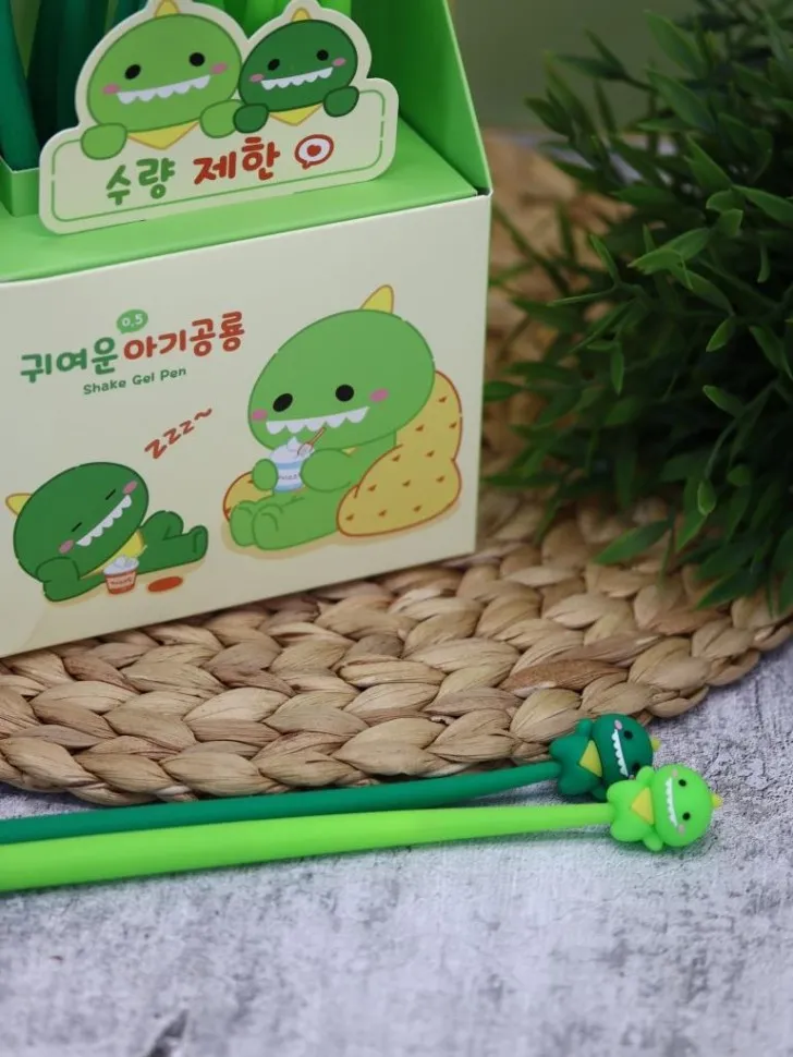 Ручка Cute little dinosaur, mix