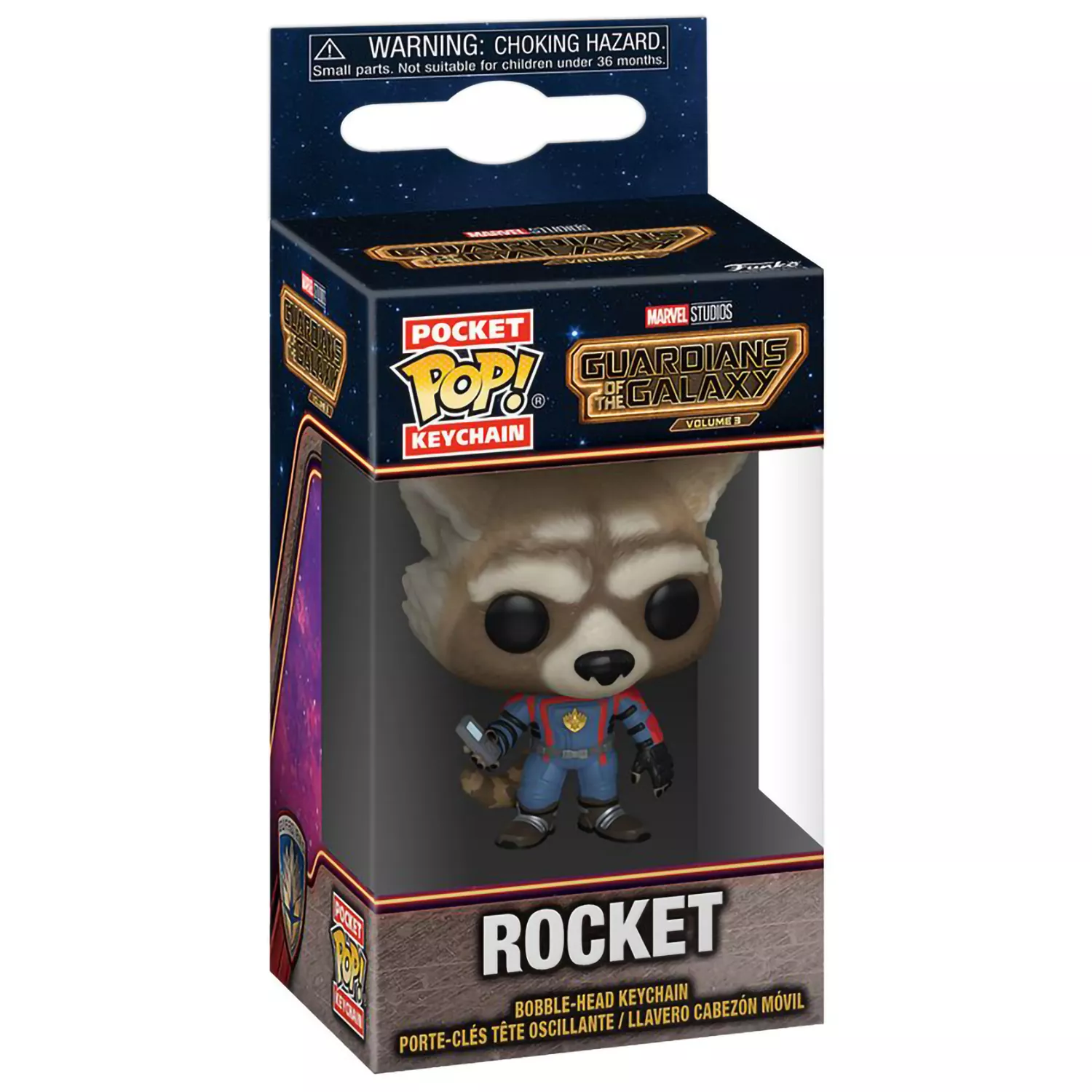 Брелок Funko Pocket POP! Marvel Guardians Of The Galaxy 3 Rocket 67501