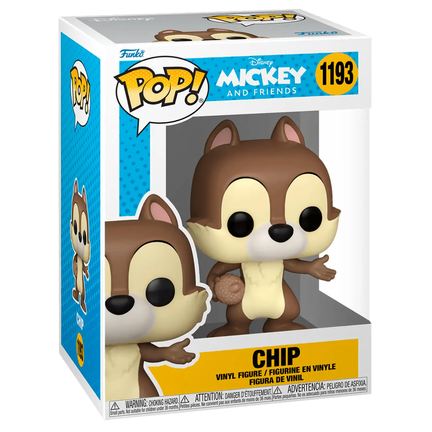 Фигурка Funko POP! Disney Mickey and Friends Chip (1193) 59618