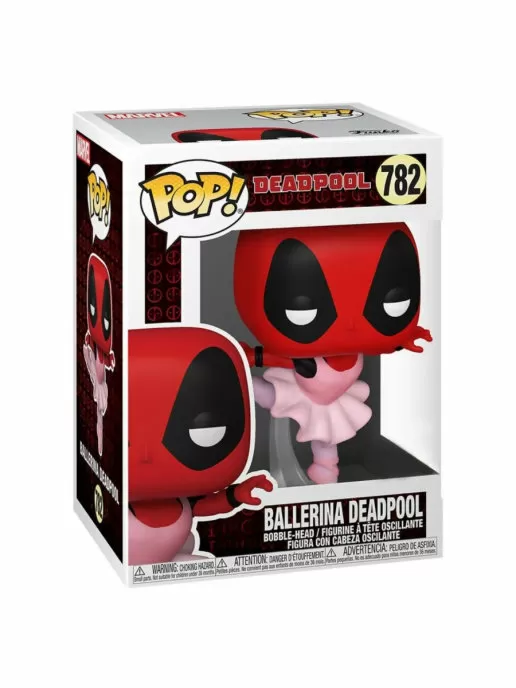 Фигурка Funko POP! Bobble Marvel Deadpool 30th Ballerina Deadpool (Exc) 54689