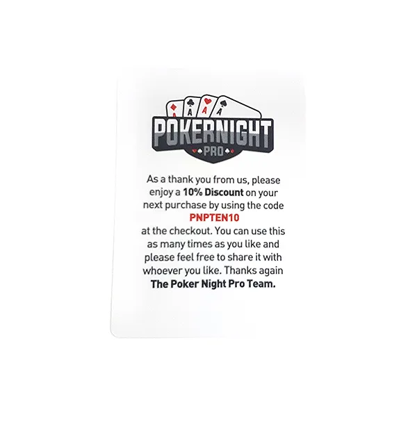 Карты для покера Poker Night Pro red 100% пластик