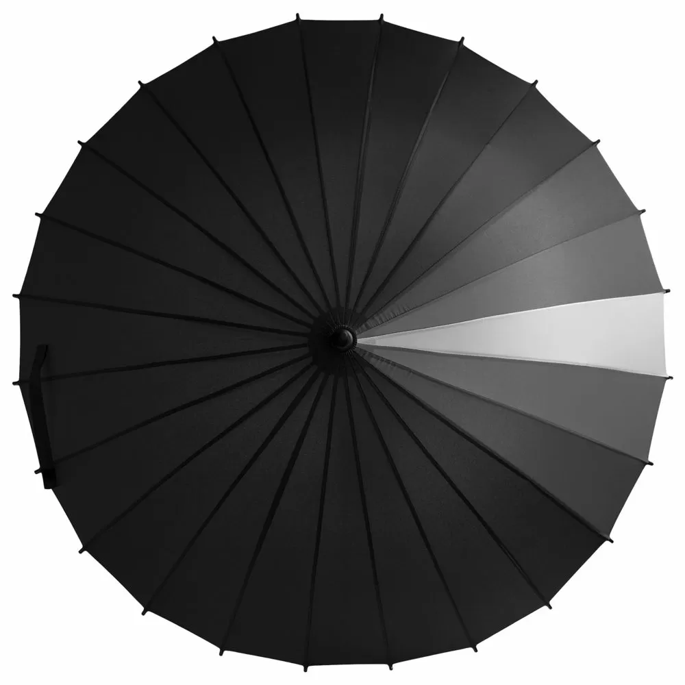 Зонт-трость механический Спектр, черный