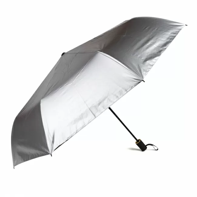 Зонт механический складной Зайки (белый)
