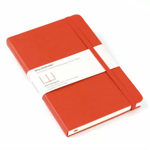 Записная книжка Classic Soft (нелинованная) Large красный
