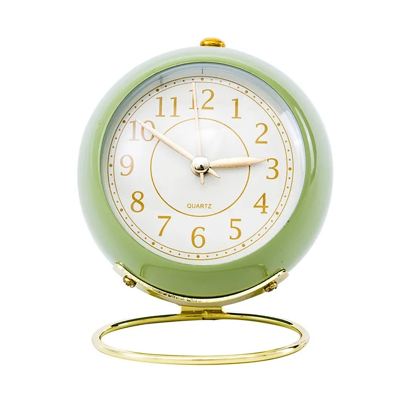Часы-будильник Loft lens (green)