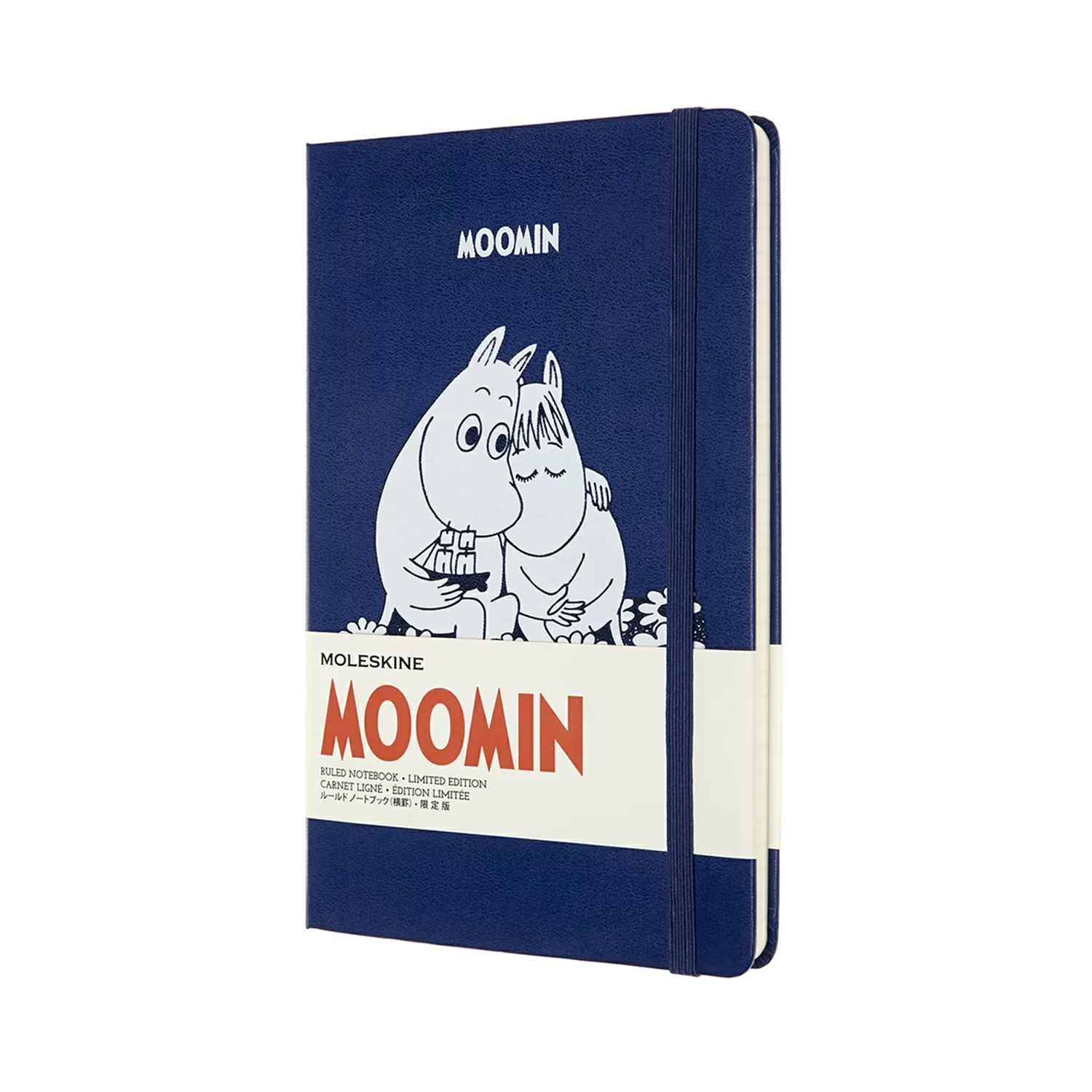 Записная книжка Moomin (в линейку) Large синий