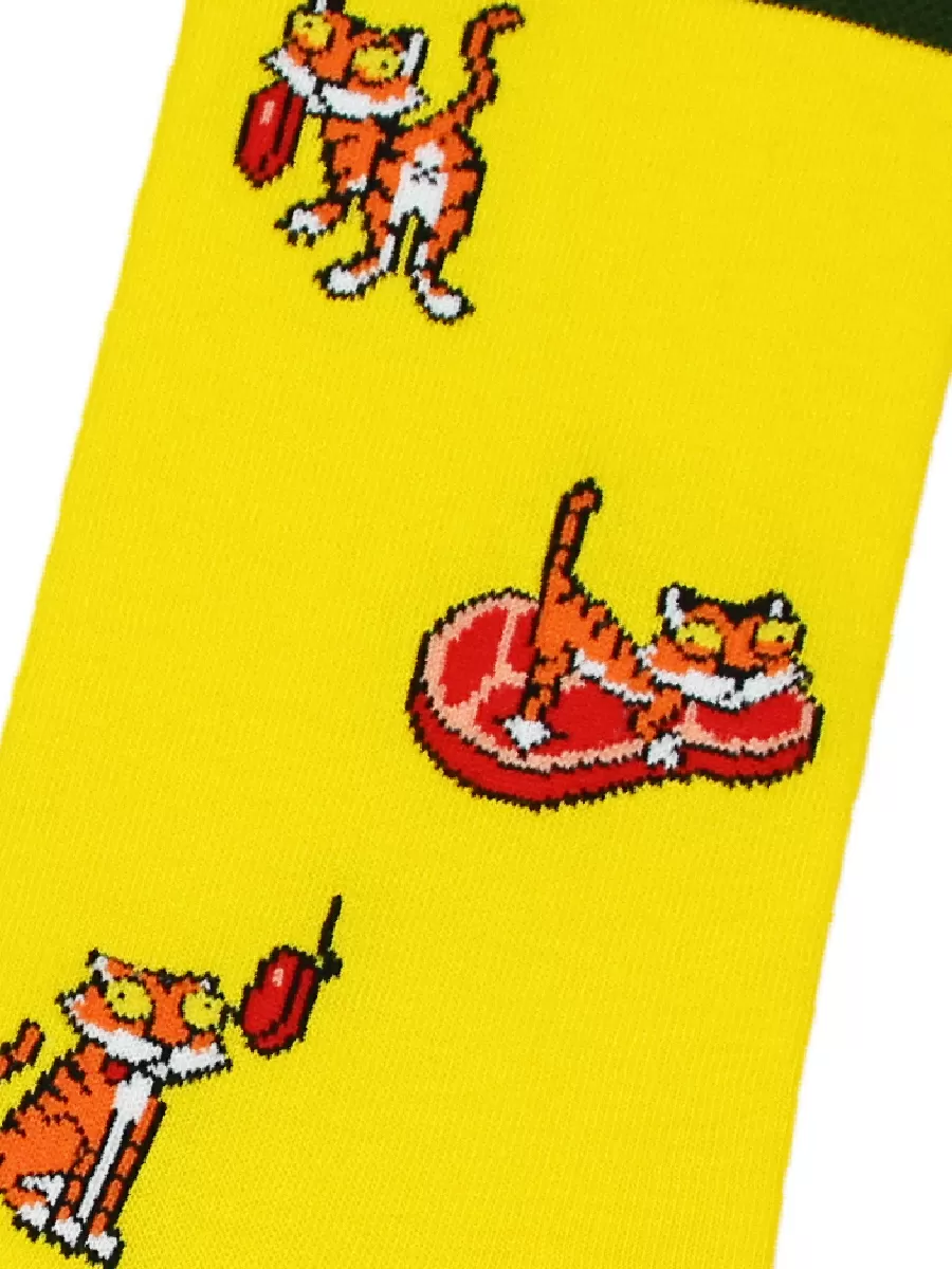Носки Тигр желтый (41-45)