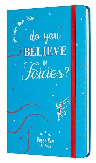 Записная книжка Peter Pan Fairies (в линейку), Large, голубой