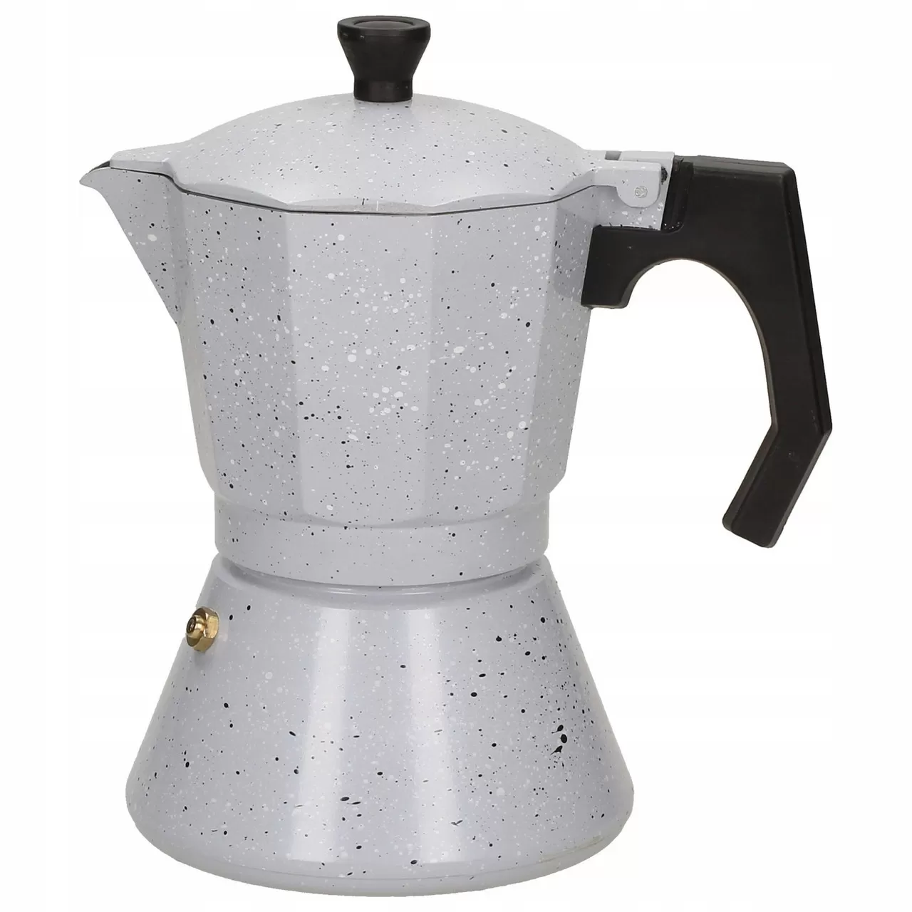 Кофеварка гейзерная (серый мрамор) 150 мл