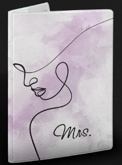 Обложка для паспорта Mrs