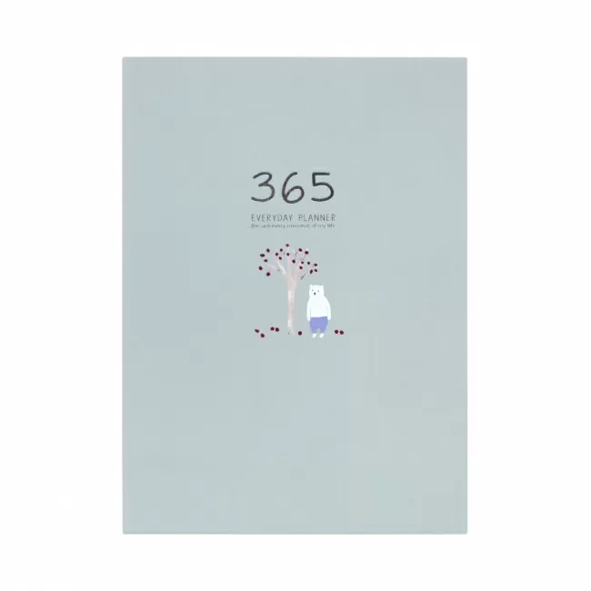 Ежедневник-планер 365 days (серый)