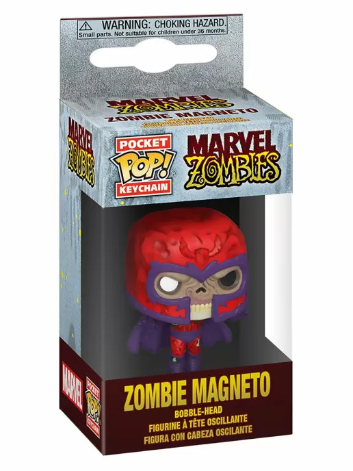 Брелок Funko Pocket POP! Keychain: Marvel Zombies: Magneto 49130-PDQ