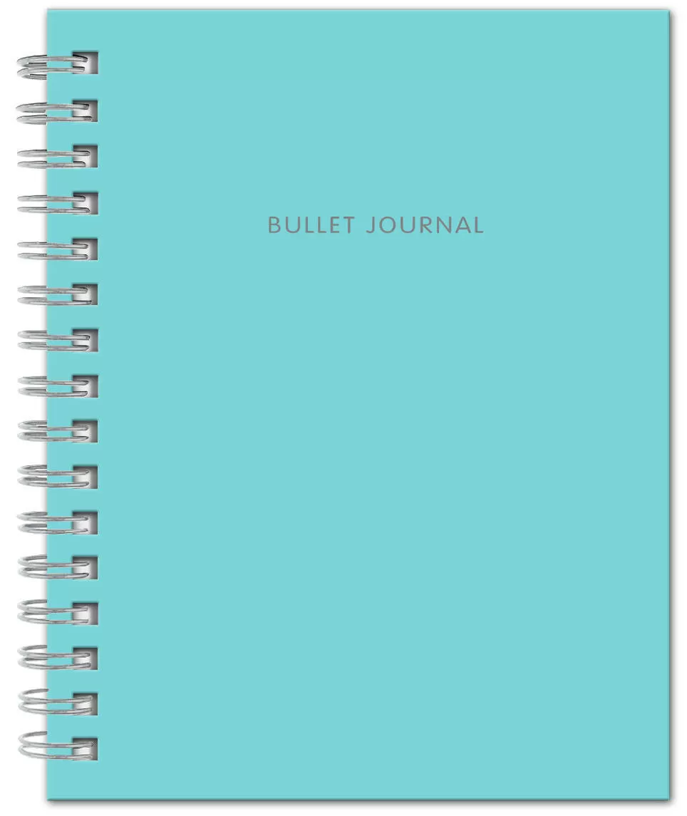Блокнот Bullet Journal (Бирюзовый) в точку