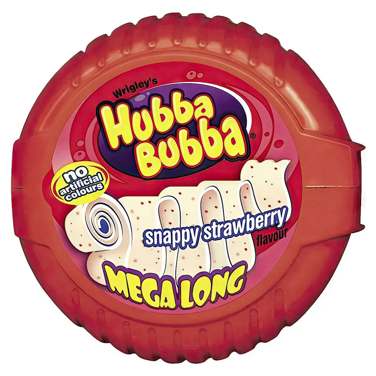 Жевательная резинка Hubba Bubba Mega Long Strawberry 56 г