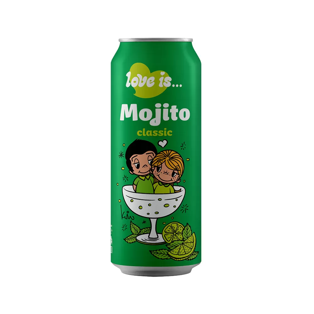 Напиток газированный Love is Mojito classic 450 мл.