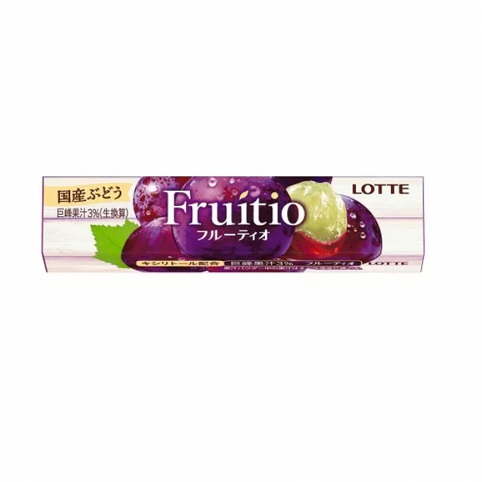 Жевательная резинка Fruitio Japanese Grape (японский виноград)
