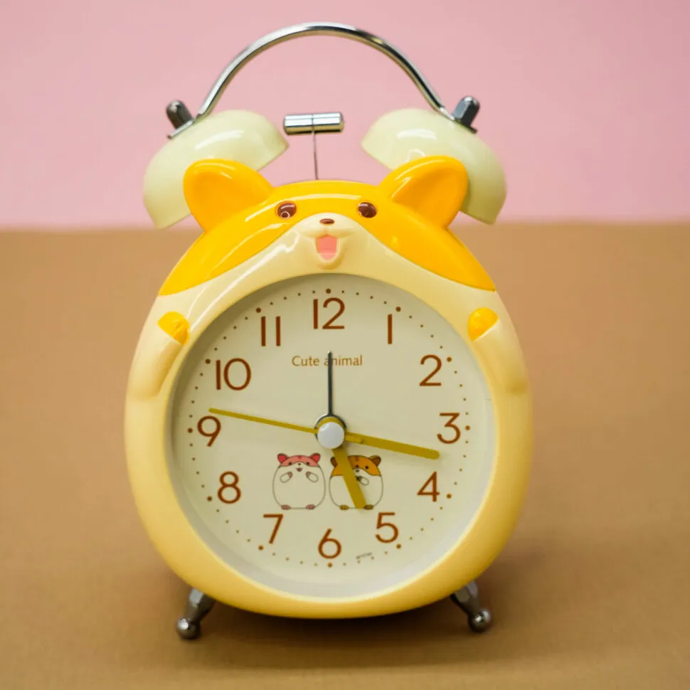 Часы-будильник Hamster (yellow)