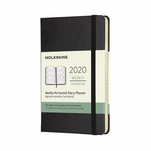 Еженедельник Classic Wkly Pocket черный 2020