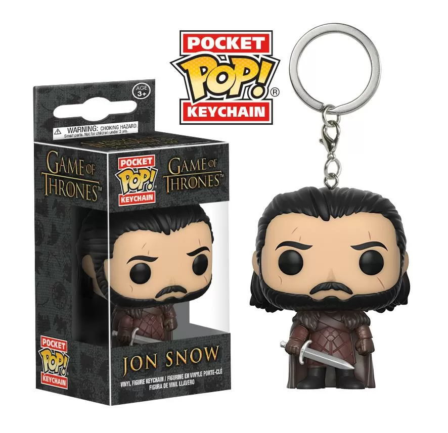 Брелок Funko Pocket POP! Keychain: Game of Thrones: S7 Jon Snow 14690-PDQ