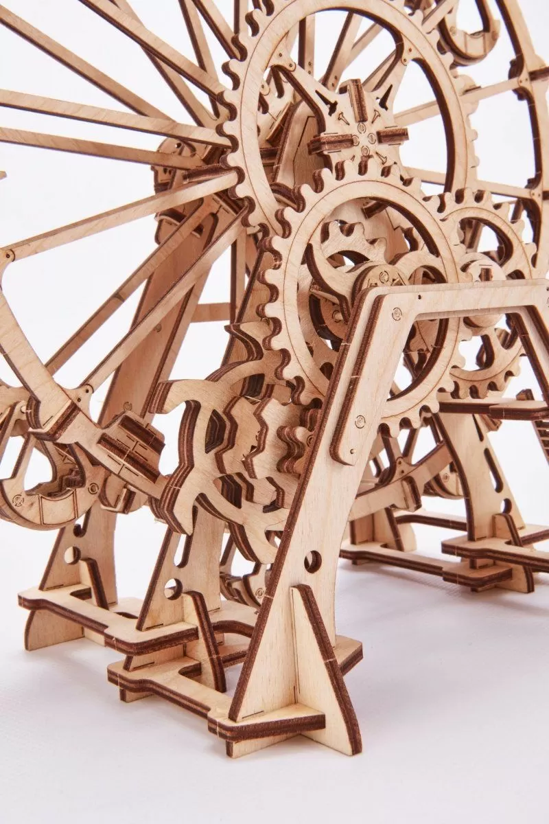 Механический 3D-пазл из дерева Wood Trick Колесо Обозрения