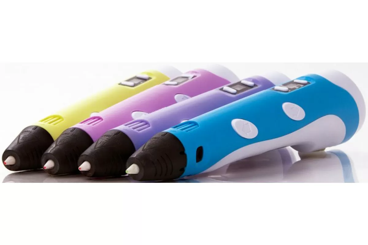 3D ручка Spider Pen LITE с ЖК дисплеем, голубая