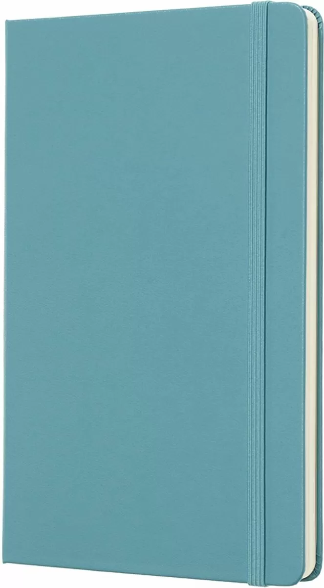 Записная книжка Classic (нелинованная) Large голубой