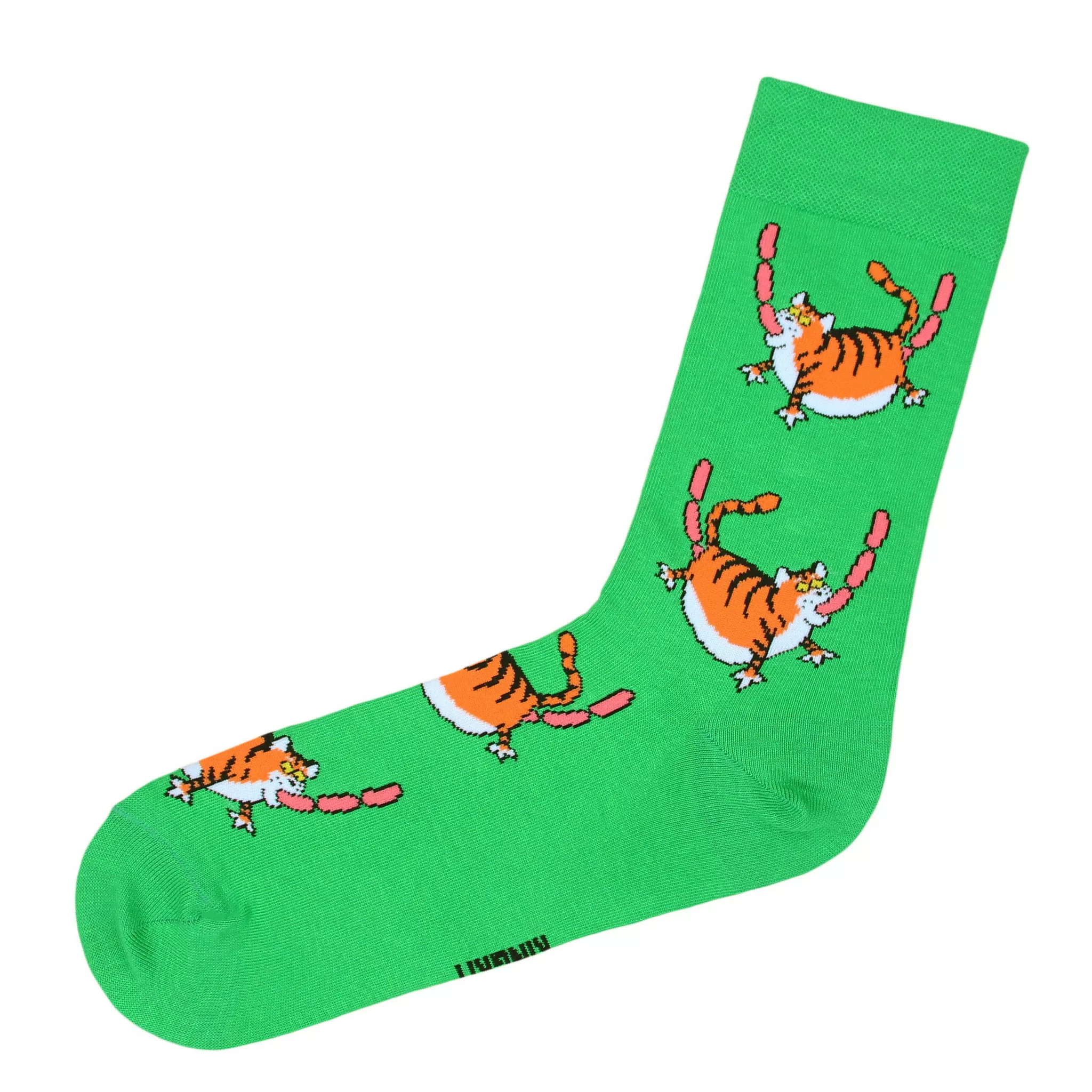 Носки Тигр зеленый (41-45)