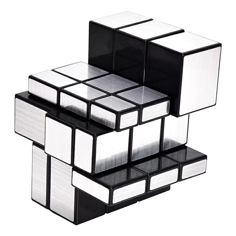 Зеркальный Кубик 3x3 Серебряный