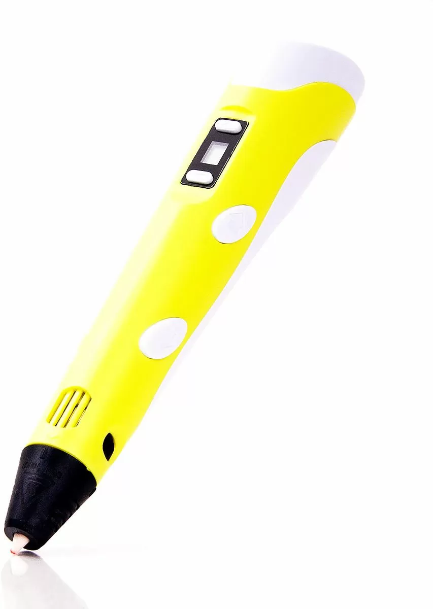 3D ручка Spider Pen LITE с ЖК дисплеем, желтая