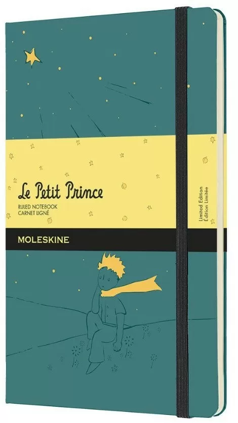 Записная книжка Le Petit Prince (в линейку) Large, зеленый
